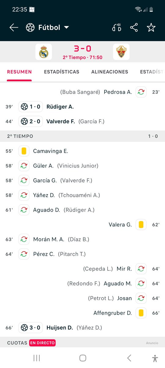 Migueltronic1's tweet photo. @_Futbolero_ @Ramon_AlvarezMM Esto está bien?? 6 cambios??? https://t.co/cptz2EDGkn