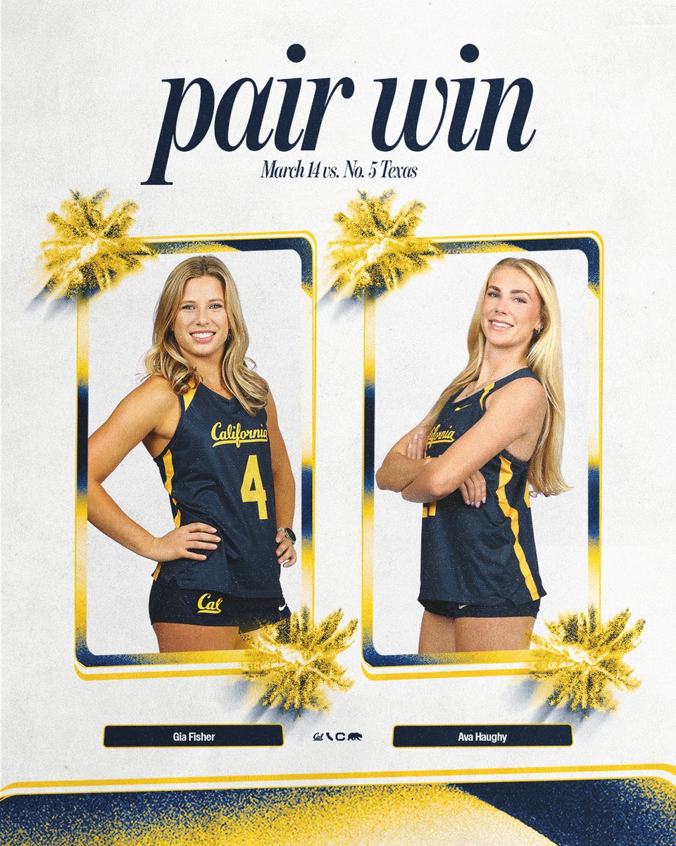 Cal Beach Volleyball tweet media