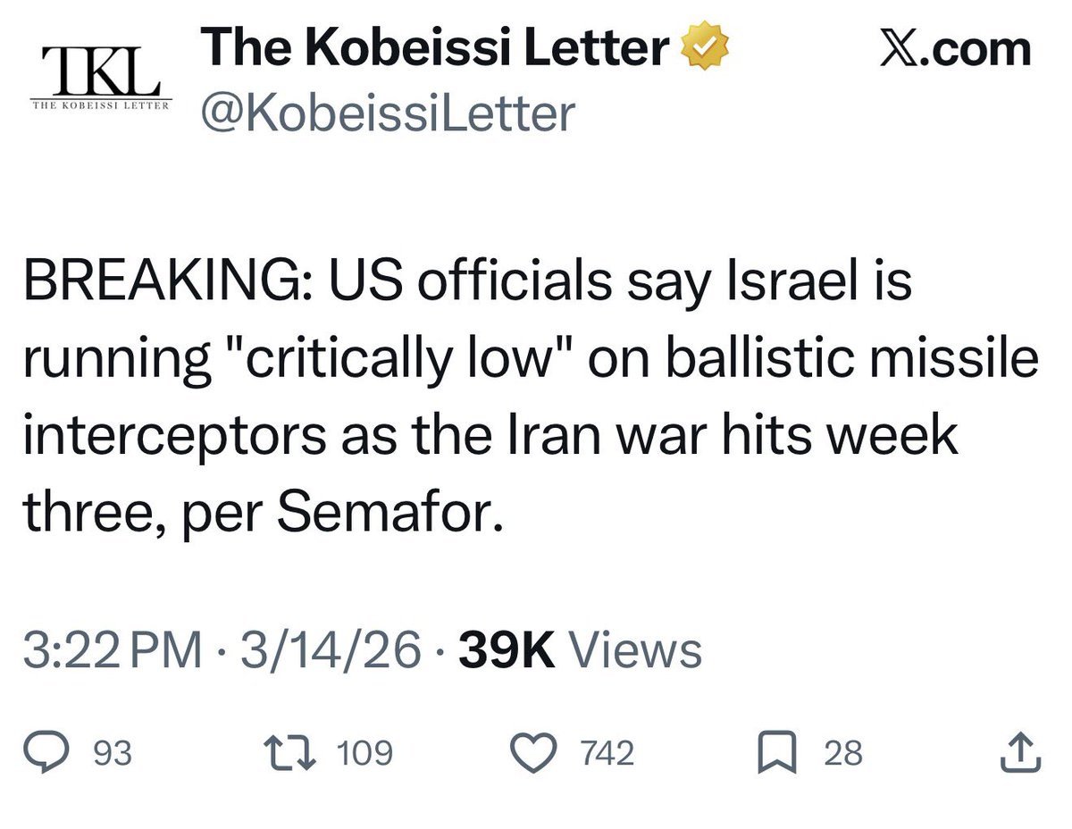 Me cuesta mucho entender las guerras en términos de costos. 

¿De dónde saca Irán tanto recurso para aguantarle tres semanas (posiblemente más) a USA e Israel juntos? 

De hecho , me cuesta entender que los países ricos y avanzados tengan para gastar tanto dinero en eso , no