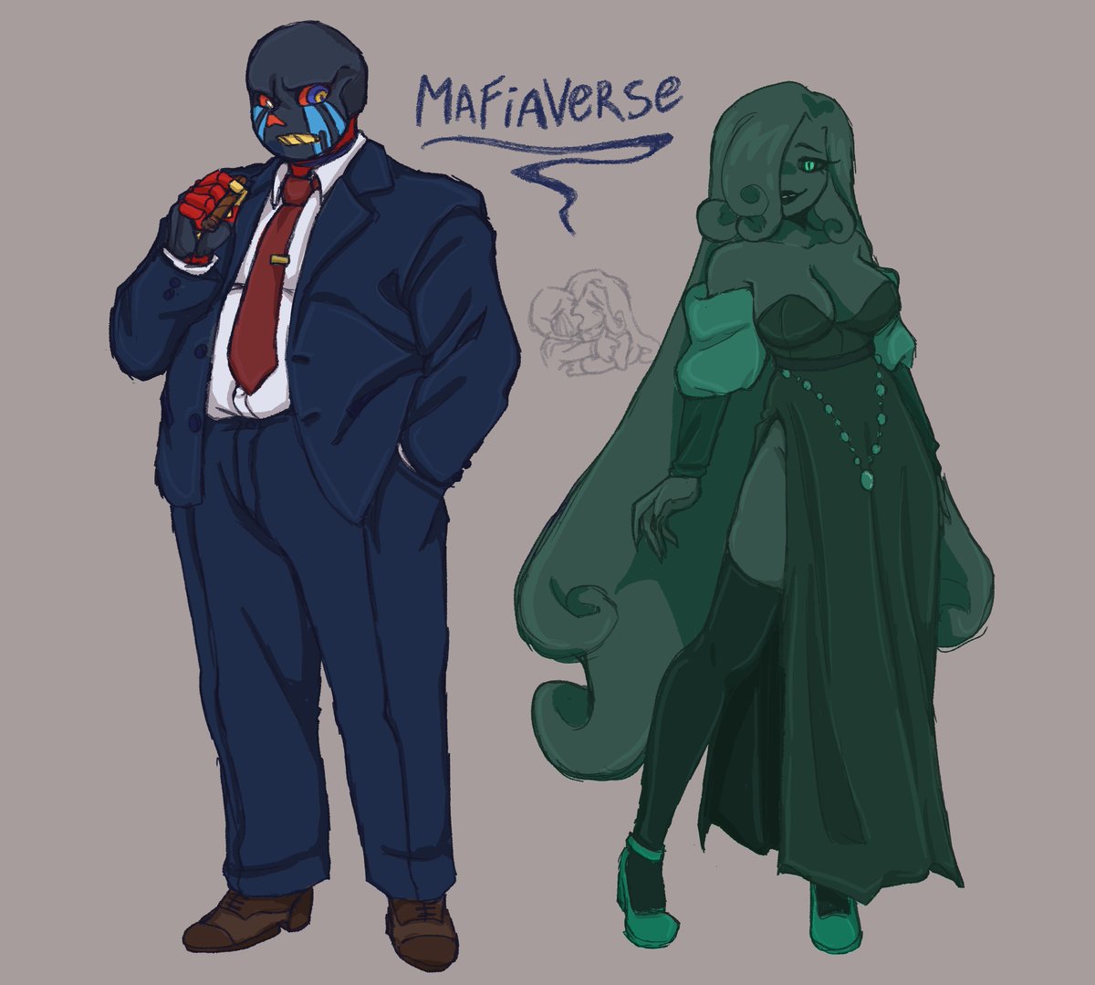 art_artemiza's tweet image. :3 &amp;lt;3

#errormare #nighterror #errorsans #nightmaresans #sanscest #mafiaverse #undertaleAU #AU