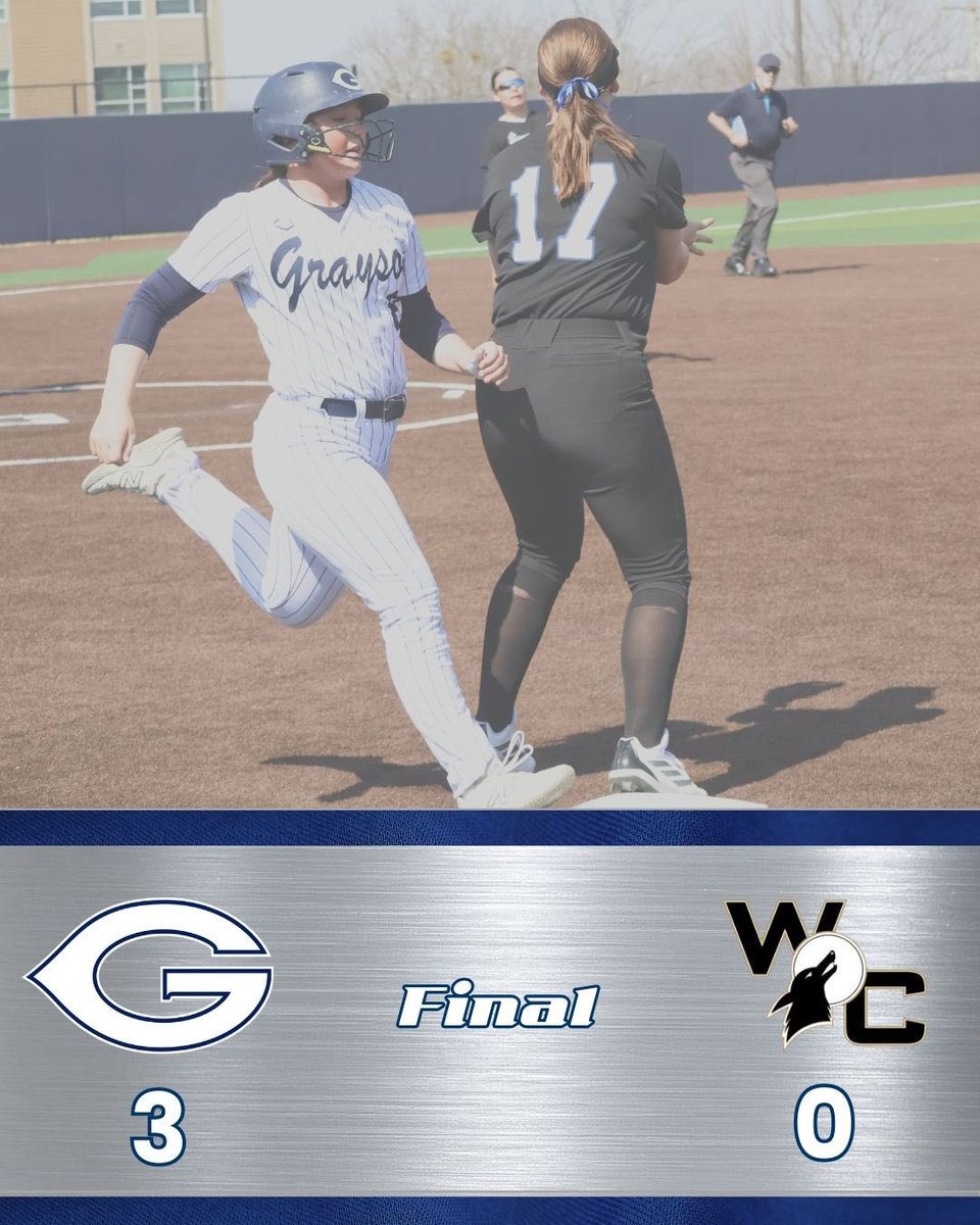 gclvsoftball's tweet photo. SHUTOUT to take three of four from Weatherford! #GWAY 

-Carolyn Koval: 7 IP, 1 H, 0 R, 2 BB, 3 K 
-Mia Krueger: 1-2, 2 RBI 
-Maile Larsen: 1-3, HR, RBI 
-Matti Matthews: 2-3, 2B 
-Aniyah Pequeno: 1-3, SB 
-Brynlie Dunkin: 1-2 https://t.co/brCHsoaZzK