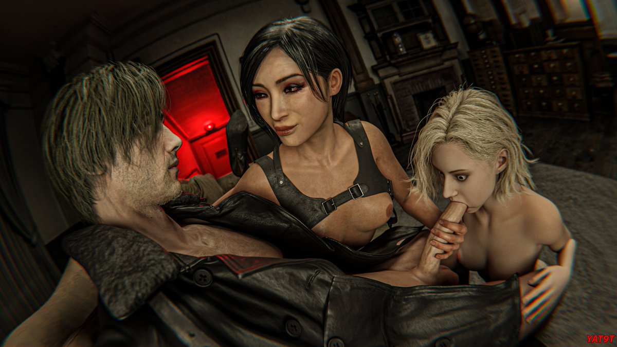 'One last dance' 
Ada/<a href="/Rigid3d/">Rigid3D</a>
Grace/<a href="/PhatPhaps/">Earf | Comms open</a>
Leon/<a href="/Bobot_jos/">Bobot</a>
Re9 Office <a href="/UberMachineWork/">ÜberMachine</a> #ResidentEvil #ResidentEvil9 #nsfw #rule34 #3dartwork #3dartnsfw  #ResidentEvil4Remake #GraceAshcroft #3drender #LeonKennedy #adawong #RE9