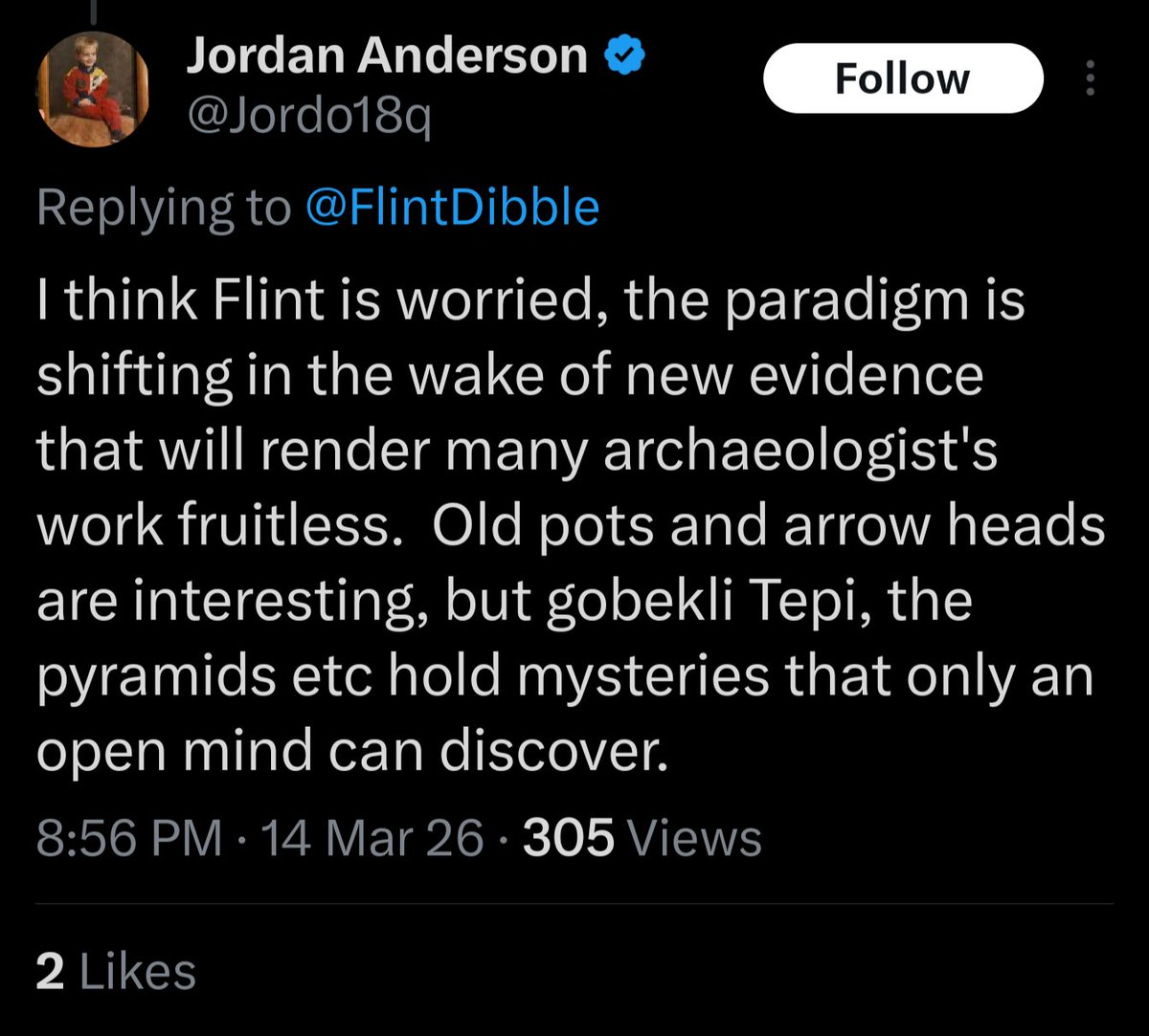 Flint Dibble 🍖🏺 tweet media