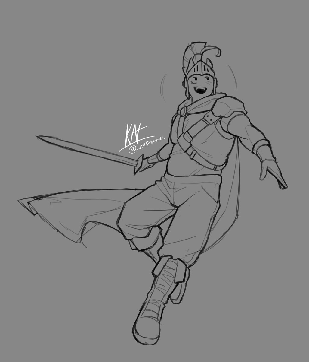 i drew sword for that one guy on ko-fi thank you very much #phightingart