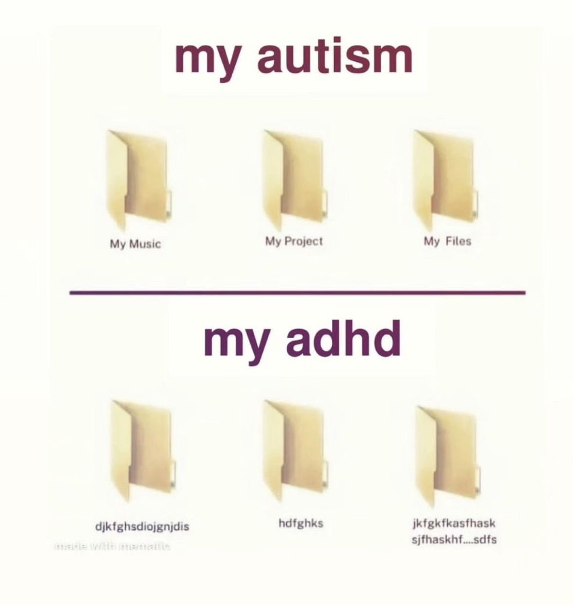 ADHD Memes tweet media