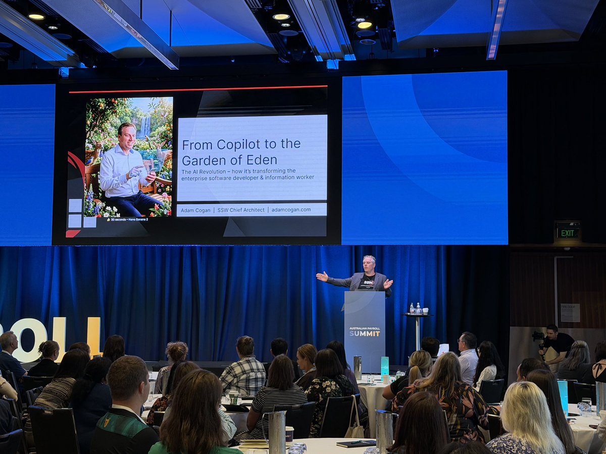 Adam Cogan [SSW] in Sydney 🇦🇺 tweet media