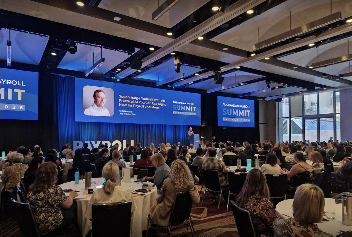 Adam Cogan [SSW] in Sydney 🇦🇺 tweet media