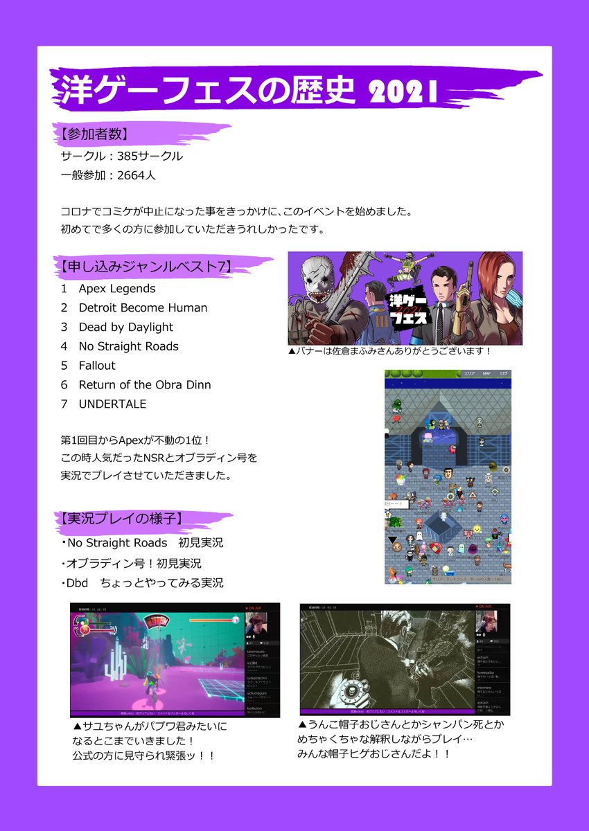 洋ゲーフェス2026👾5/16-17開催 tweet media