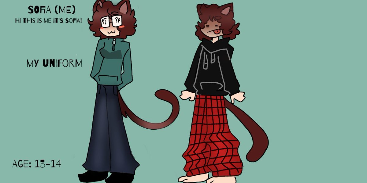MOONKITTY455's tweet photo. I can’t sleep, it’s 3:00 at night 😭 I could sleep, but I can’ttt. Soooo I’m bored and I might just draw or do whatever I want.
I’m a fan of Kaaatie, and I wish she would come back
Anyways, this is me I’m not a cat and not a therian, I just like to draw myself with cat features https://t.co/Gv4kYnnbXR
