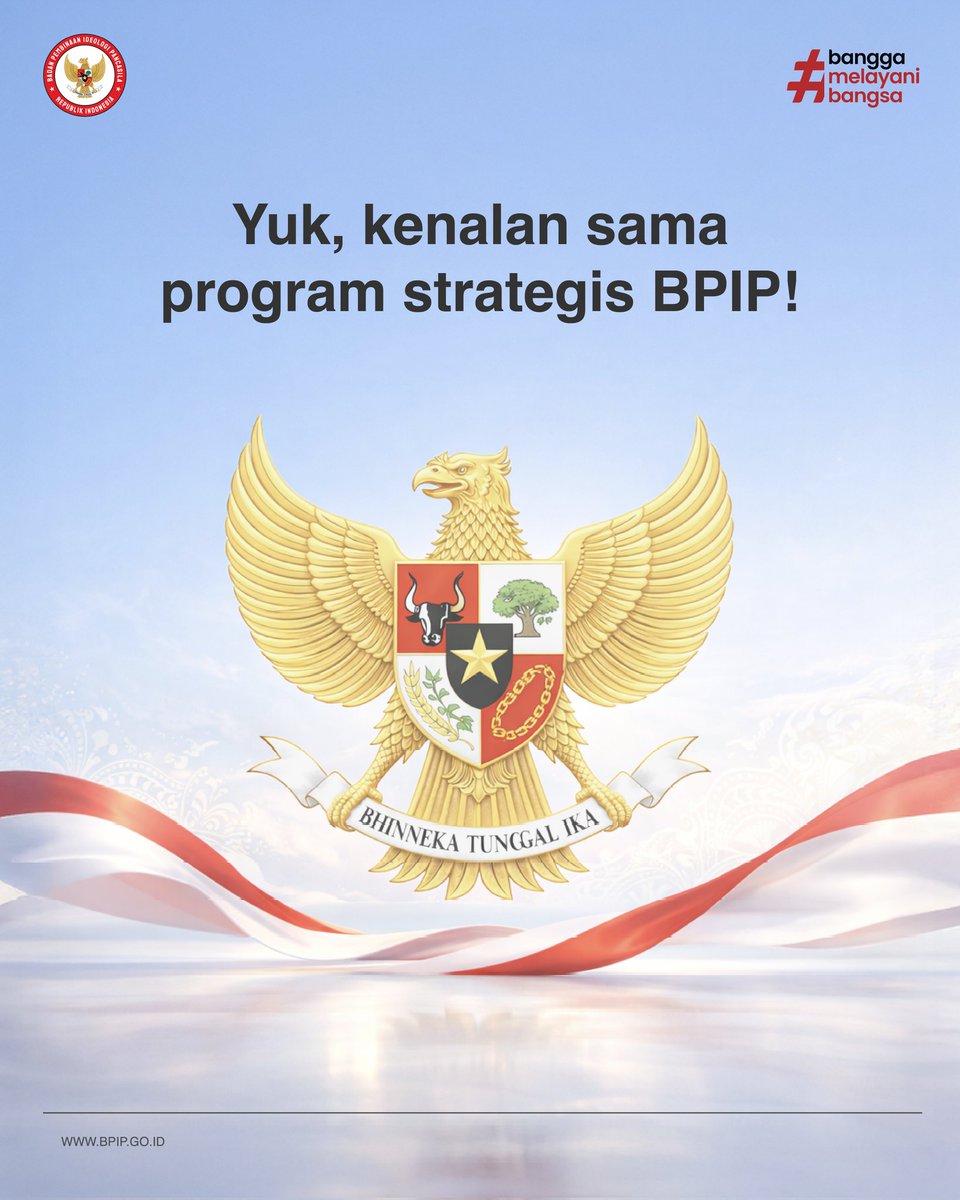 Badan Pembinaan Ideologi Pancasila tweet media