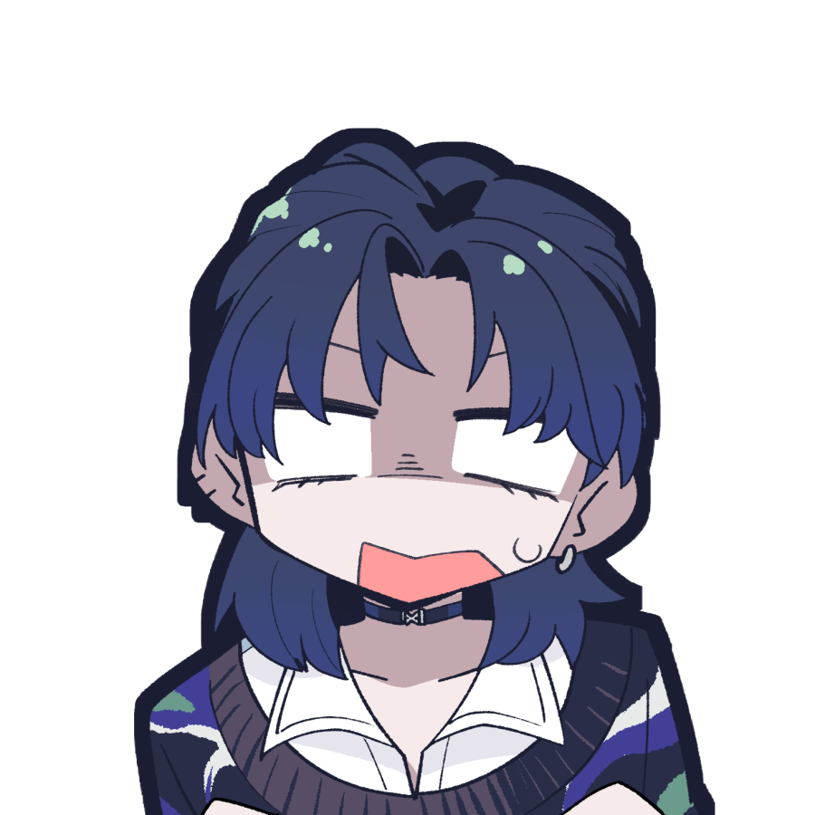 「スタンプみたいな花籠つばさくん #放籠展示会」|221(ﾂﾂｲﾁ)同人作家VTuber@月一で電子同人誌制作中のイラスト