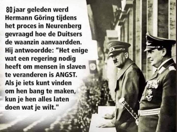 anticovidiano74's tweet image. Denk daar maar eens goed over na... 

Hoelang probeert men de mensen al #bang te maken? 

En het werkt bij velen🫤😕

#Corona.. #klimaat.. #zeespiegel.. #oorlog.. #stroom #blackouts.. #cyberaanvallen.. #migratie.. #brandstof..

Wordt een keer tijd dat we de rollen om gaan