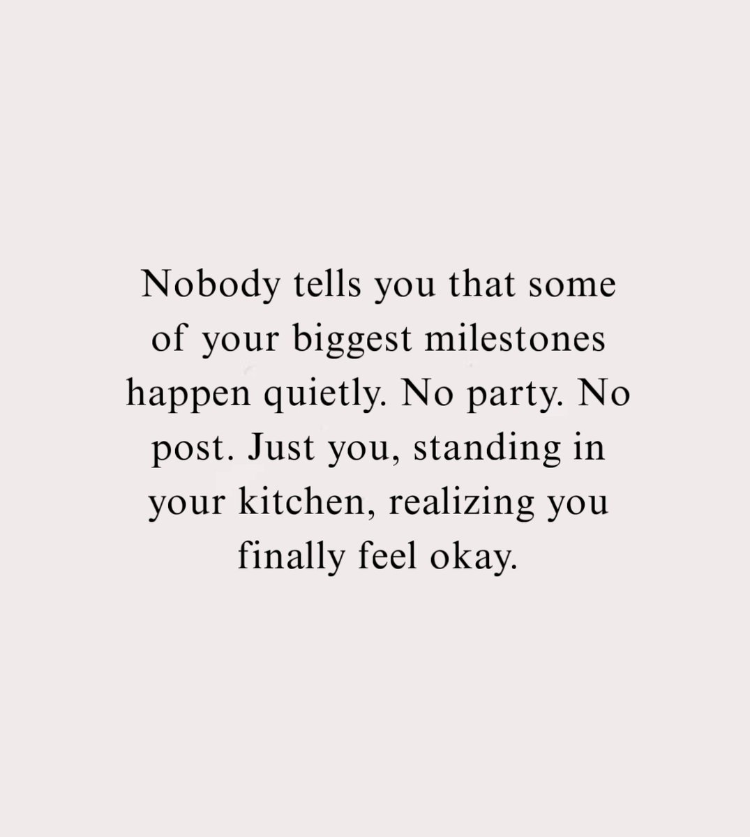 Quiet wins hit different.