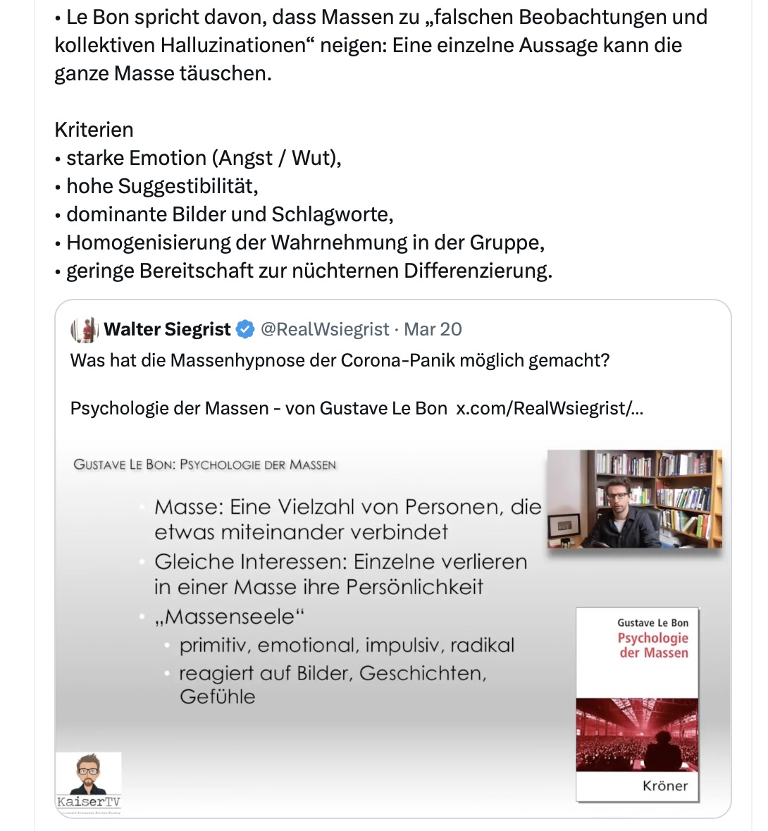 Walter Siegrist (@RealWsiegrist) on X