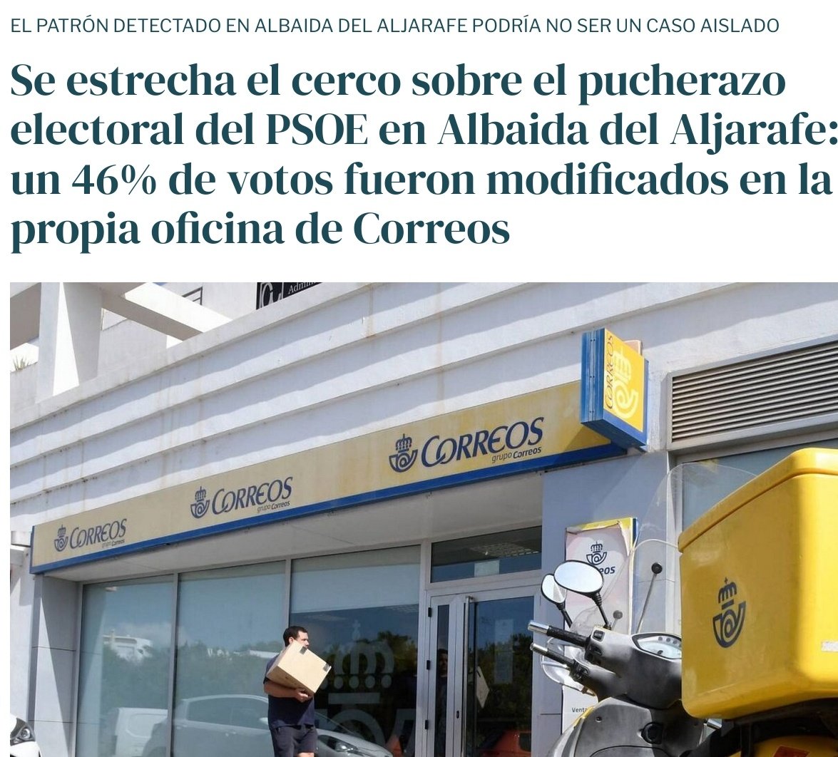 Robustiano21's tweet photo. ¿Cuantas veces habrá pasado esto y no nos hemos enterado?

Se avecina un pucherazo...y lo sabes. https://t.co/Wsz8gkwRjA