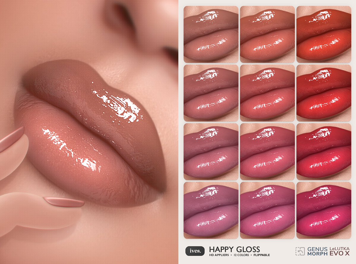 KawaiiFeedSL's tweet image. IVES Happy Gloss @ Dubai〡Taxi: maps.secondlife.com/secondlife/Hor… 
#SecondLife #Ives #Dubai #secondlifeevent #secondlifecontent #KawaiiFeed