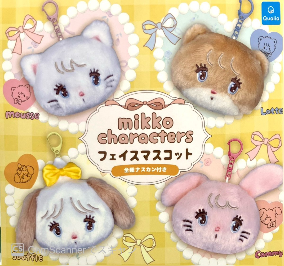 🙇‍♂️3/22(日)完売のお知らせ④🙇‍ ✓ mikko characters フェイス