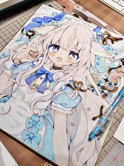 こちらの大色紙がこの後終了予定です、よろしくお願いいたします('▽`)