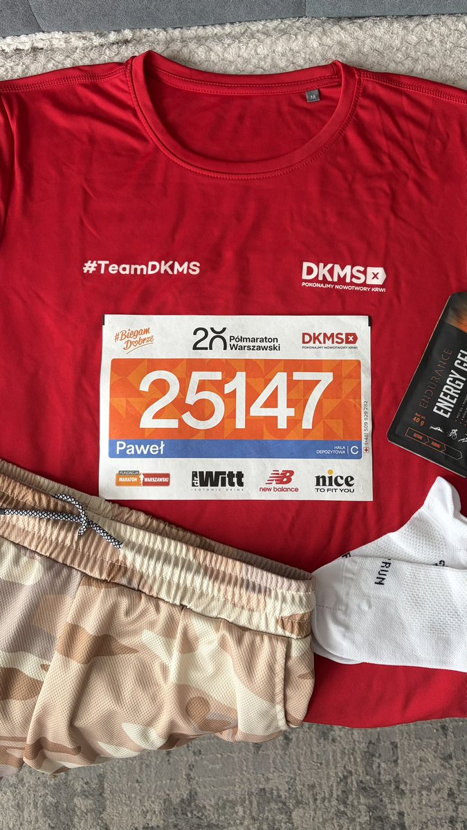 pawelsudnik87's tweet photo. No to lecę trochę zablokować Warszawę 🫡
#teamdkms
@DKMS_pl
@Warsaw_Marathon https://t.co/UA818Yn6pW