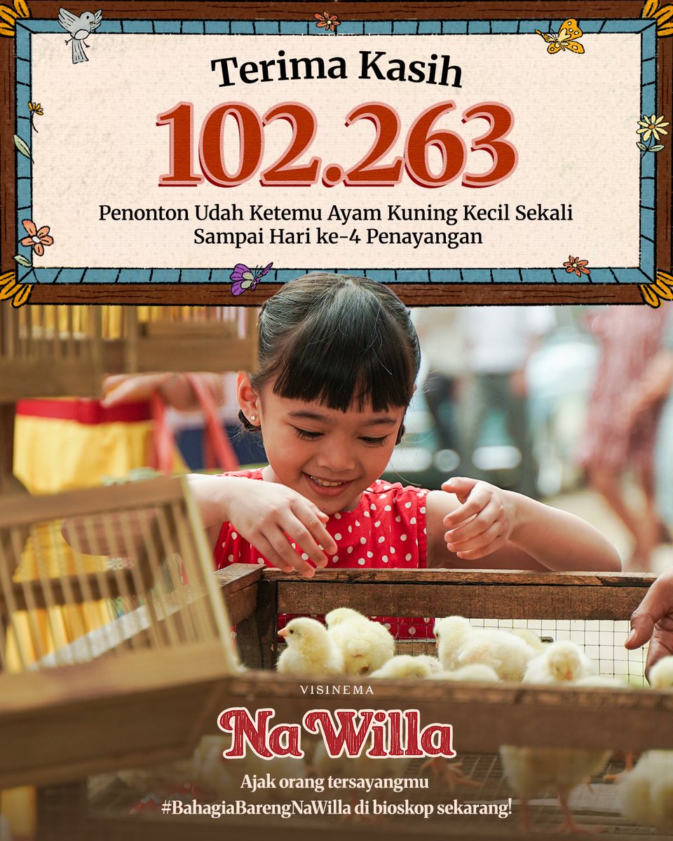 #BahagiaBarengNaWilla di Bioskop Sekarang! tweet media