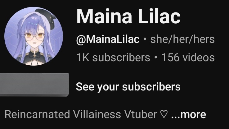Maina Lilac ☔️🌱 VTuber tweet media