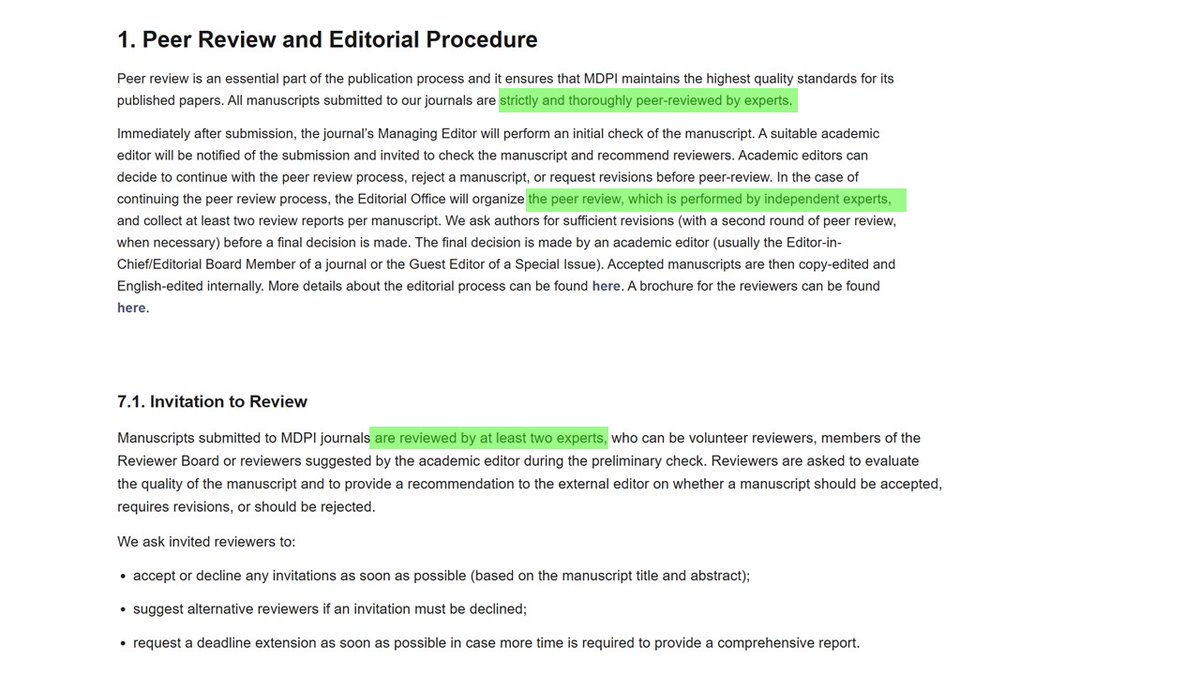maoviedogarcia's tweet photo. 🚨 #IamNOTanExpert #PeerReviewQuality❓ @Insects_MDPI
Reviewer 1 Anonymous
“I AM NOT AN EXPERT in protein or amino acid quantification…”
https://t.co/7ZVFGc7QGn
This contradicts @MDPIOpenAccess peer review declared policy
https://t.co/zPiF680Pcd (18/9/2022) https://t.co/QtY3n2l1nR