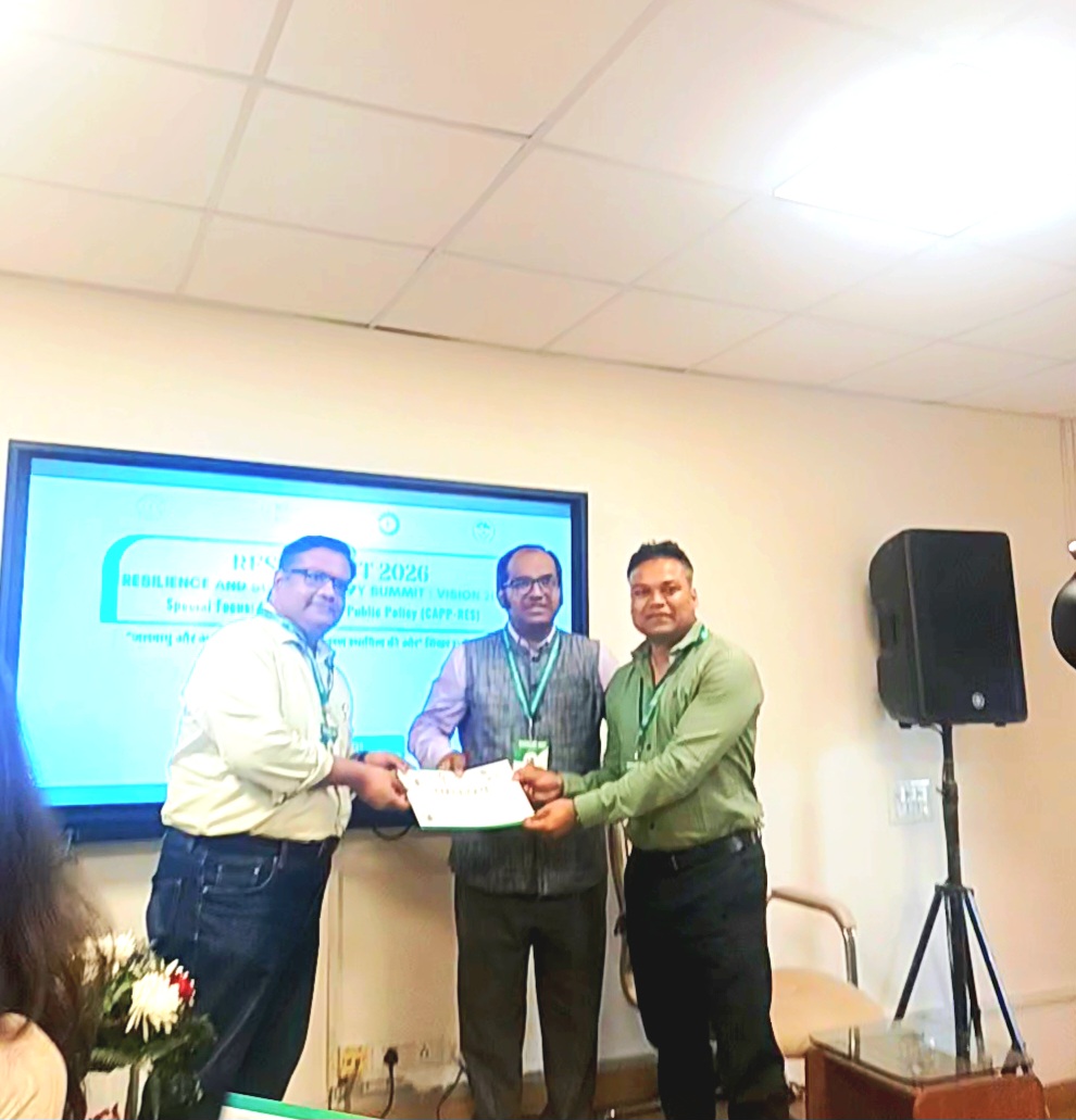JitinNature's tweet photo. I am delighted to share  that I successfully delivered my presentation on “Climate Change” at  RESSUMMIT 2026 – Resilience and Sustainability Summit: Vision 2047,  organized by IIT Roorkee. 😊 https://t.co/XCQ4zk2pjk