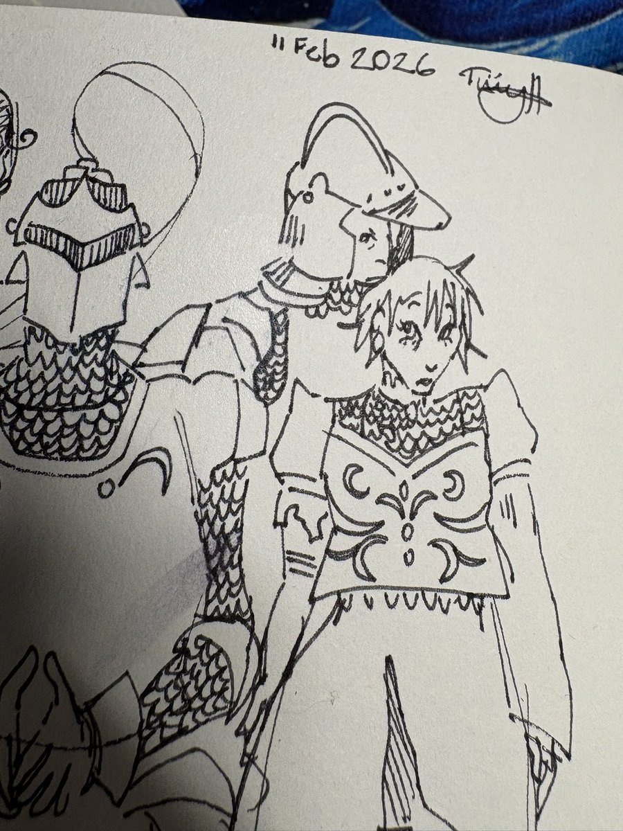 wh4cky_Builds's tweet photo. Some fantasy doodles I did a while back #DnDcharacter #fantasy #fantasyworld #dndart https://t.co/8BCTd5TRzr