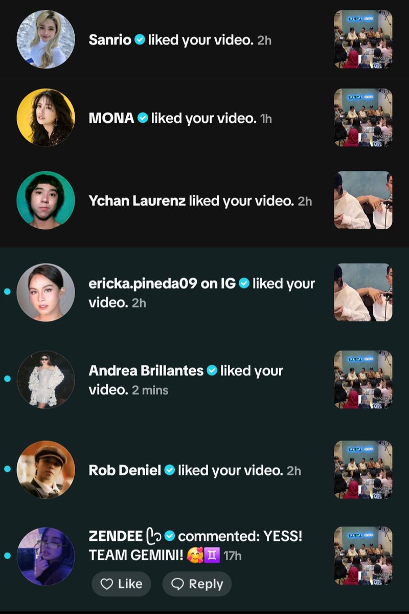 some influencers/artist liked AWKP × SB19 edits! stell being gemini and ...