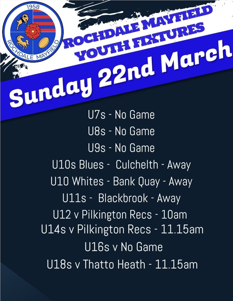 Rochdale Mayfield ARLFC tweet media