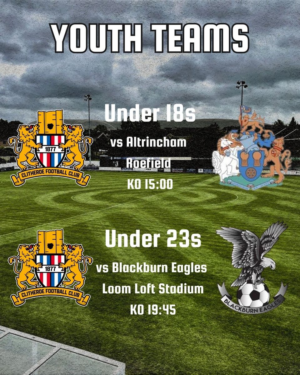 Clitheroe FC tweet media