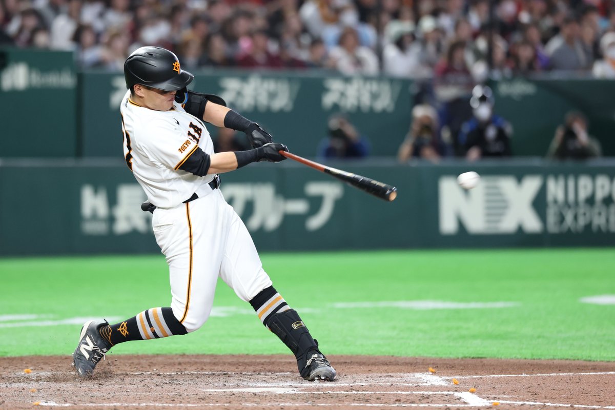 七回裏】巨人 2-6 楽天 石川県出身 #山瀬慎之助 選手がツーベース 