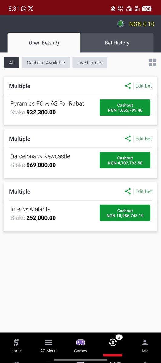 Strange punter tweet media