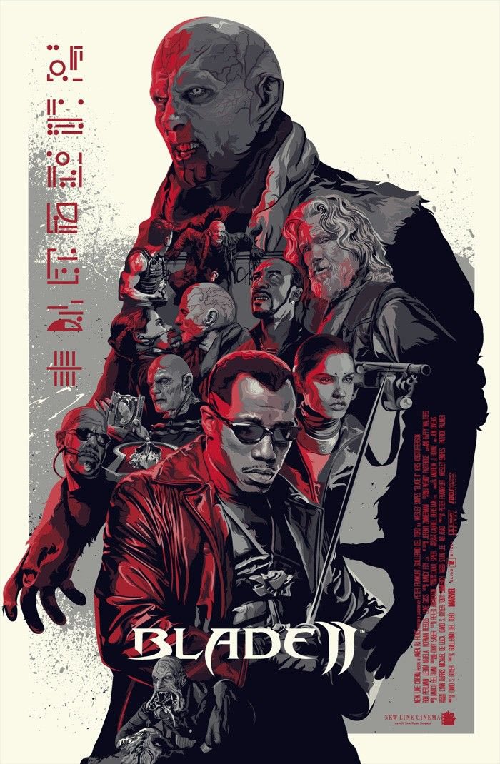WATZUPMAG's tweet photo. Il y a 24 ans, @RealGDT vampirisait @wesleysnipes dans #Blade2. Virevoltant, détonnant, puissant et romantique, quelle fin !, ce second opus transformait l’essai. Jared Nomak (Luke Goss impressionnant), reste, encore aujourd’hui, le meilleur némésis du chasseur de vampire. https://t.co/i7RPavDaTS