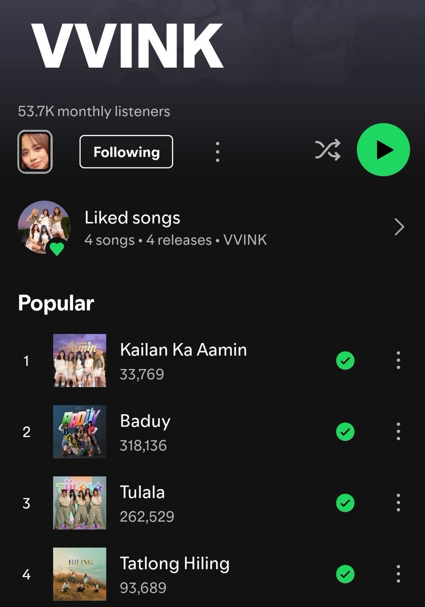 VVINK Fan Support tweet media