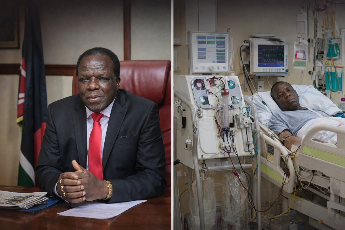 In today’s news, Co-operatives CS Wycliffe Oparanya’s office is seeking KSh 50 million to purchase an executive orthopaedic chair, sofa sets, and carpets.

Is it surprising? Not really.
It reflects a pattern we have been witnessing.
For context, one dialysis machine costs about