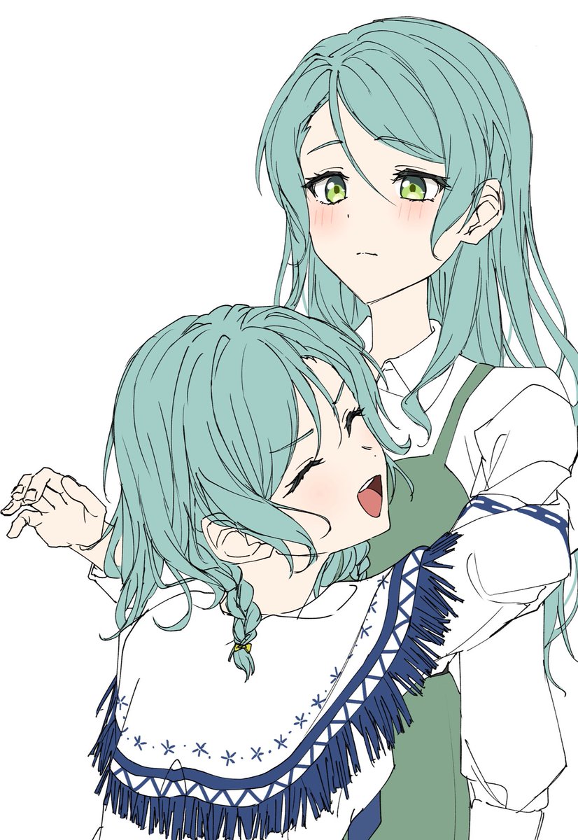 kurare_0725's tweet photo. さよひな！
 #bandoriart https://t.co/iYUk7nAIoc