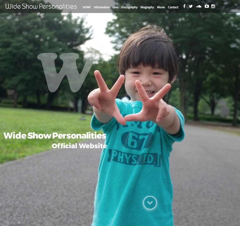 wspts's tweet photo. ホームページを更新しました。
ワイドショーポーズをライブでやって欲しい！

https://t.co/vGyTTFlPmV https://t.co/Ty9rmJOQey
