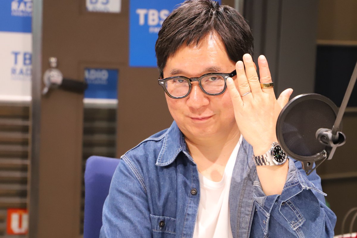 スマートリング💍 田中裕二体験中！ #TBSラジオ #ns954 #爆笑問題