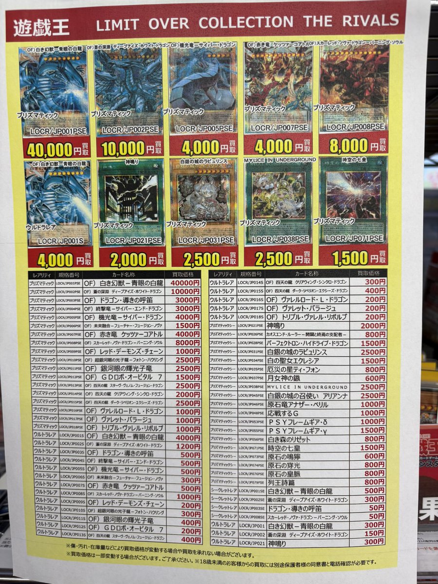 3/20発売 #遊戯王OCG 最新弾 『LIMIT OVER COLLECTION THE RIVALS