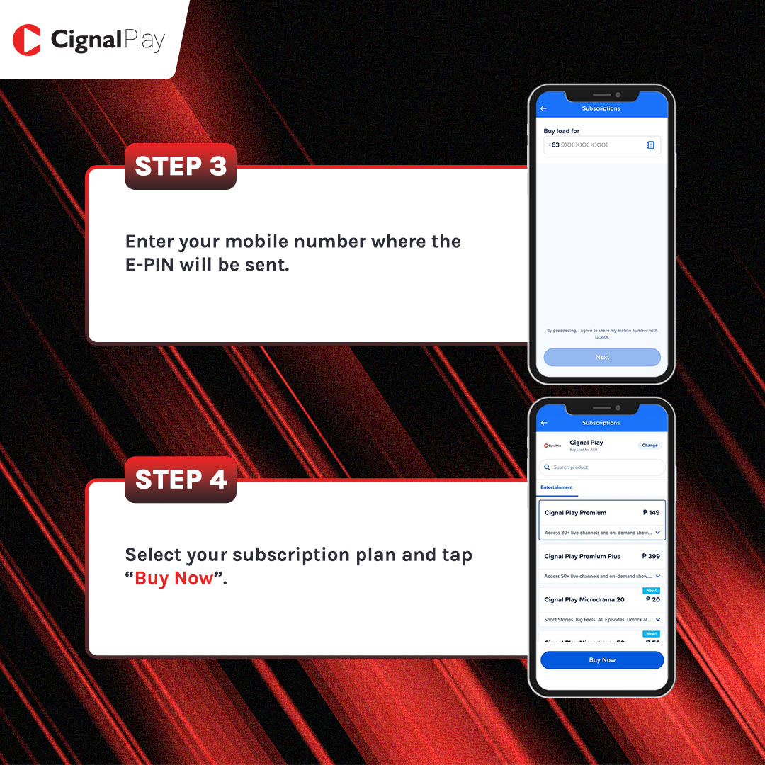 Cignal Play tweet media