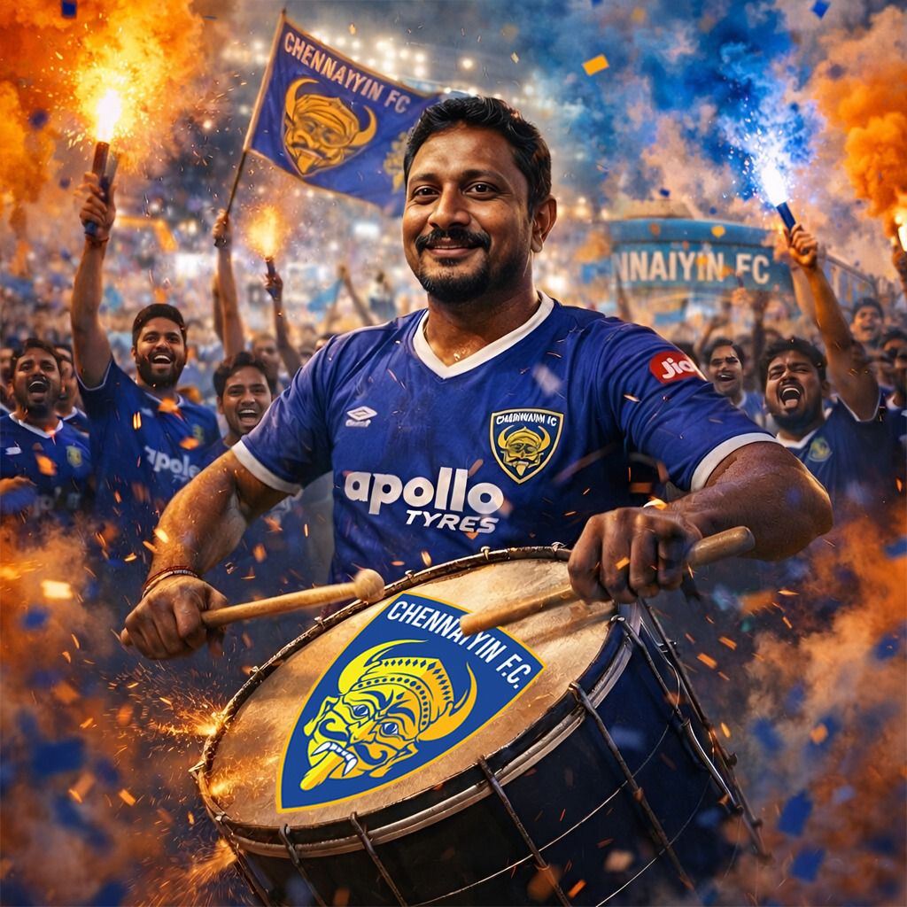 Supermachans-Chennaiyin FC Fans tweet media