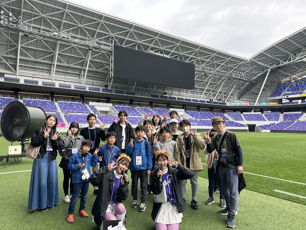 エディオンピースウイング広島 tweet media