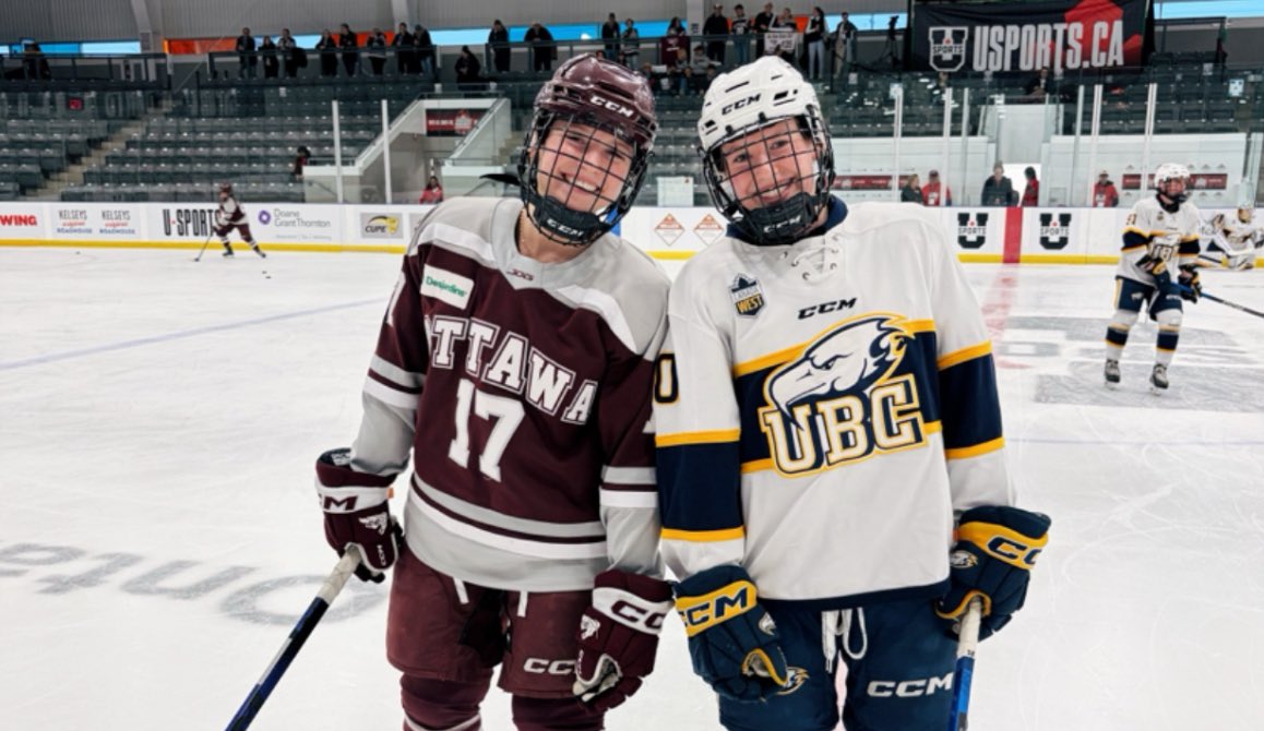 UBCWHKY's tweet photo. We love the Healey sisters ❤️ https://t.co/J0p7pVlDWY