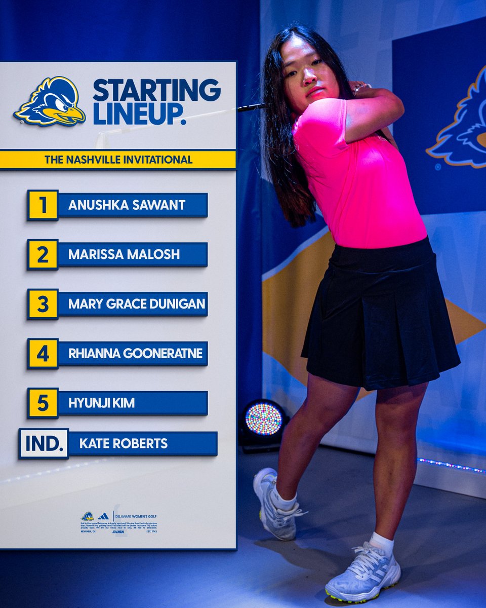 Delaware Women's Golf tweet media