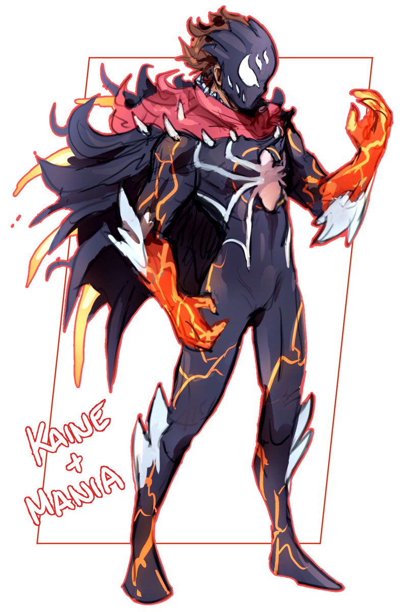 MARK0FKAINE's tweet photo. ||🕷|| so, remember that idea of Kaine having a symbiote...yeah. https://t.co/mtWNG8Aa5n