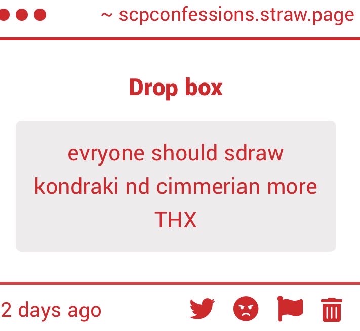 SCP ANONYMOUS tweet media