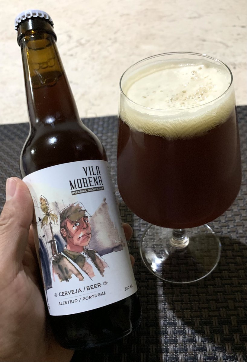 arreguin_chucho's tweet photo. Tasting.
Vila Morena Imperial Brown Ale por @BaronaBrewing desde Portugal 🇵🇹
#CraftBeer #CervezaArtesana #Beers #beertime #beerlover https://t.co/c3Lh8sZQ9E