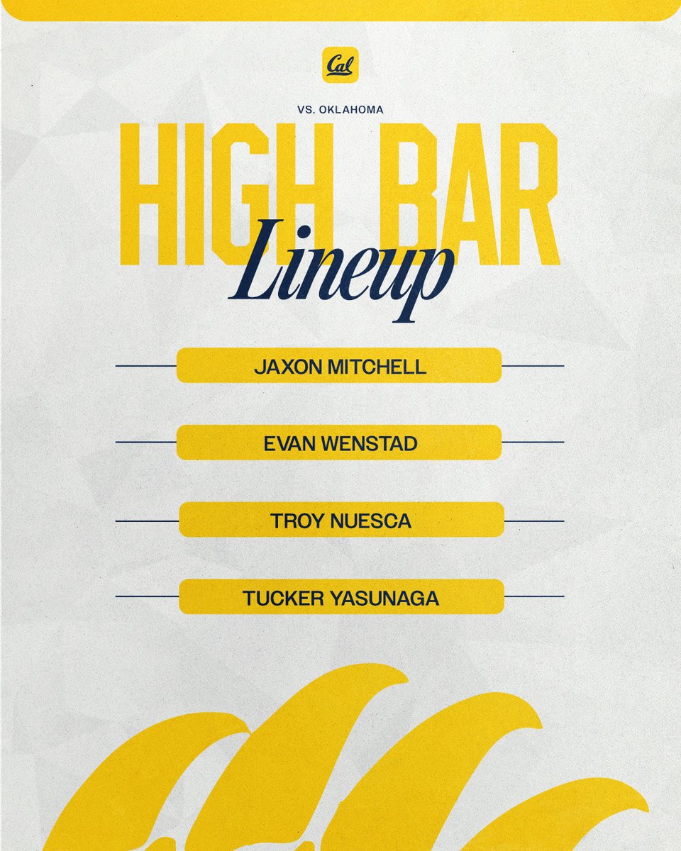 Cal Men's Gymnastics tweet media