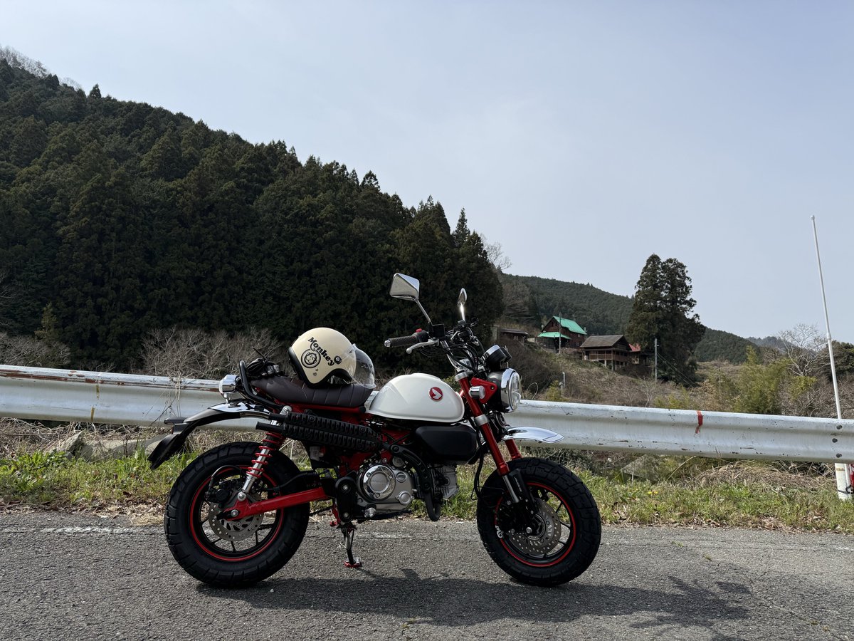 aroporu's tweet photo. 朝バイクはギモヂィィィ🛵
#モンキー125 https://t.co/qmbSYVp4RH